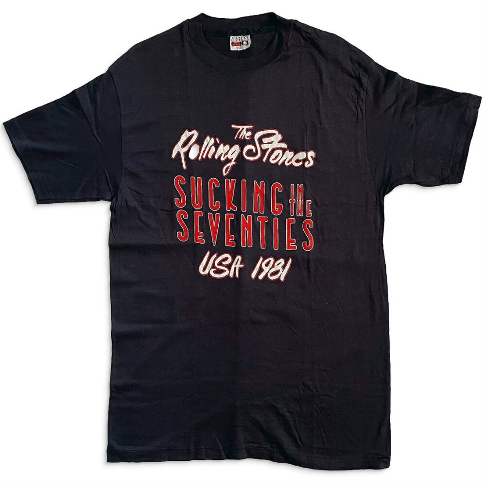 Vintage Rolling Stones "Sucking In The Seventies"- 1981 US Tour